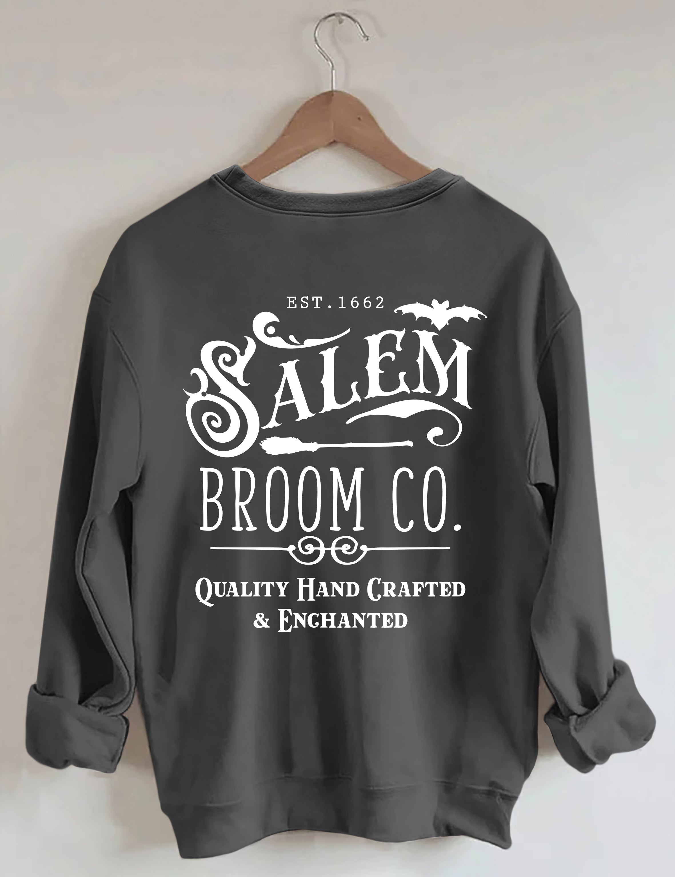 Salem Broom Co Halloween Sweatshirt