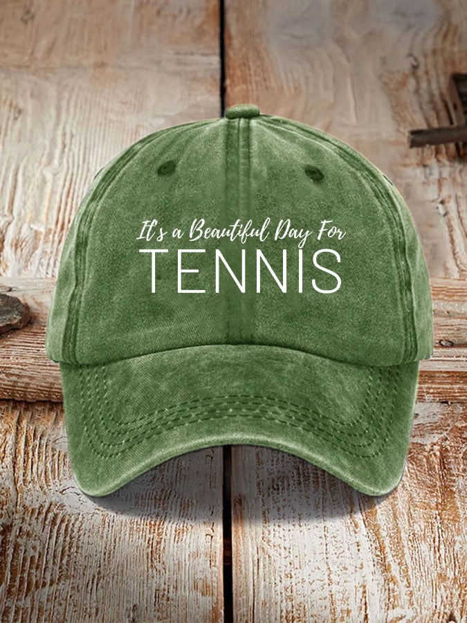 Women's It's a beautiful day for tennis hats