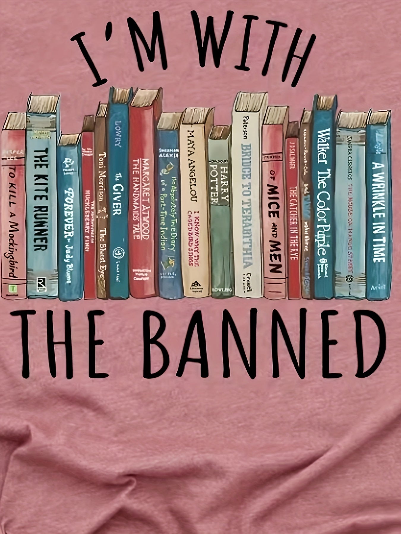 I'm With The Banned Book T-shirt