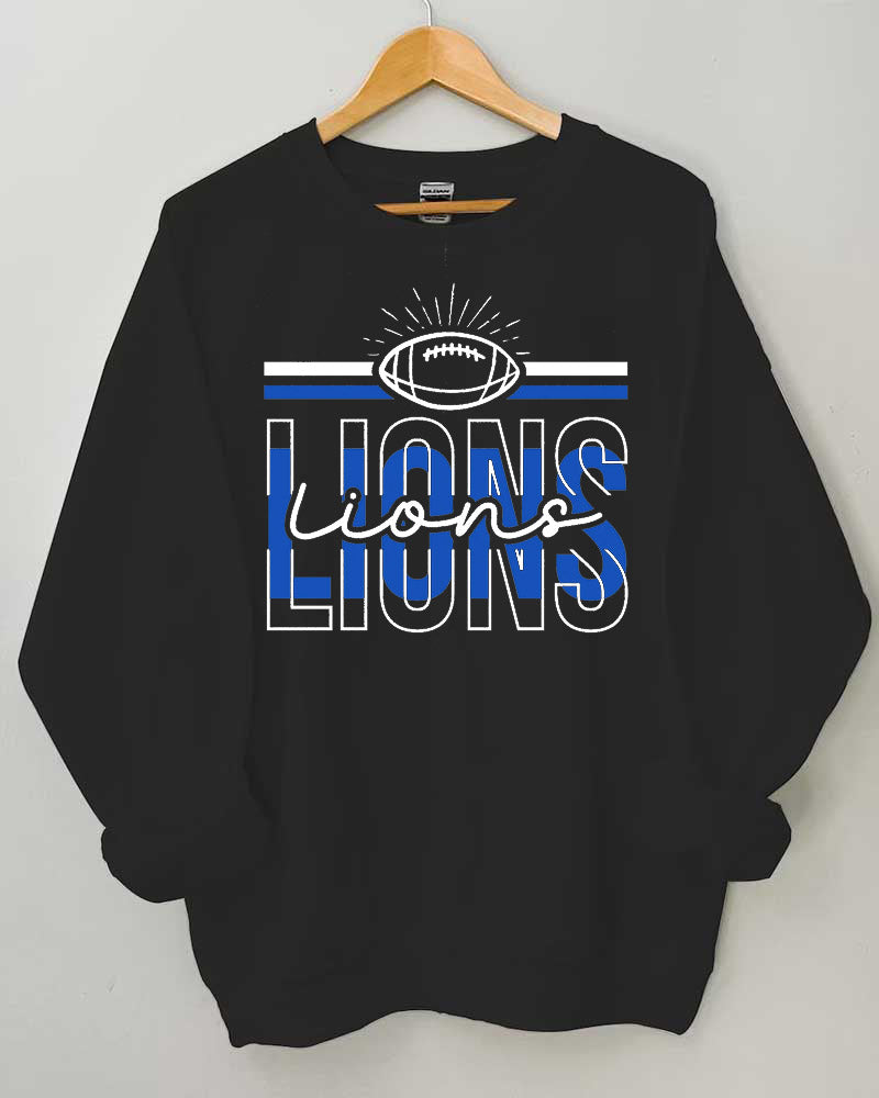 Detroit Lions Crewneck Sweatshirt