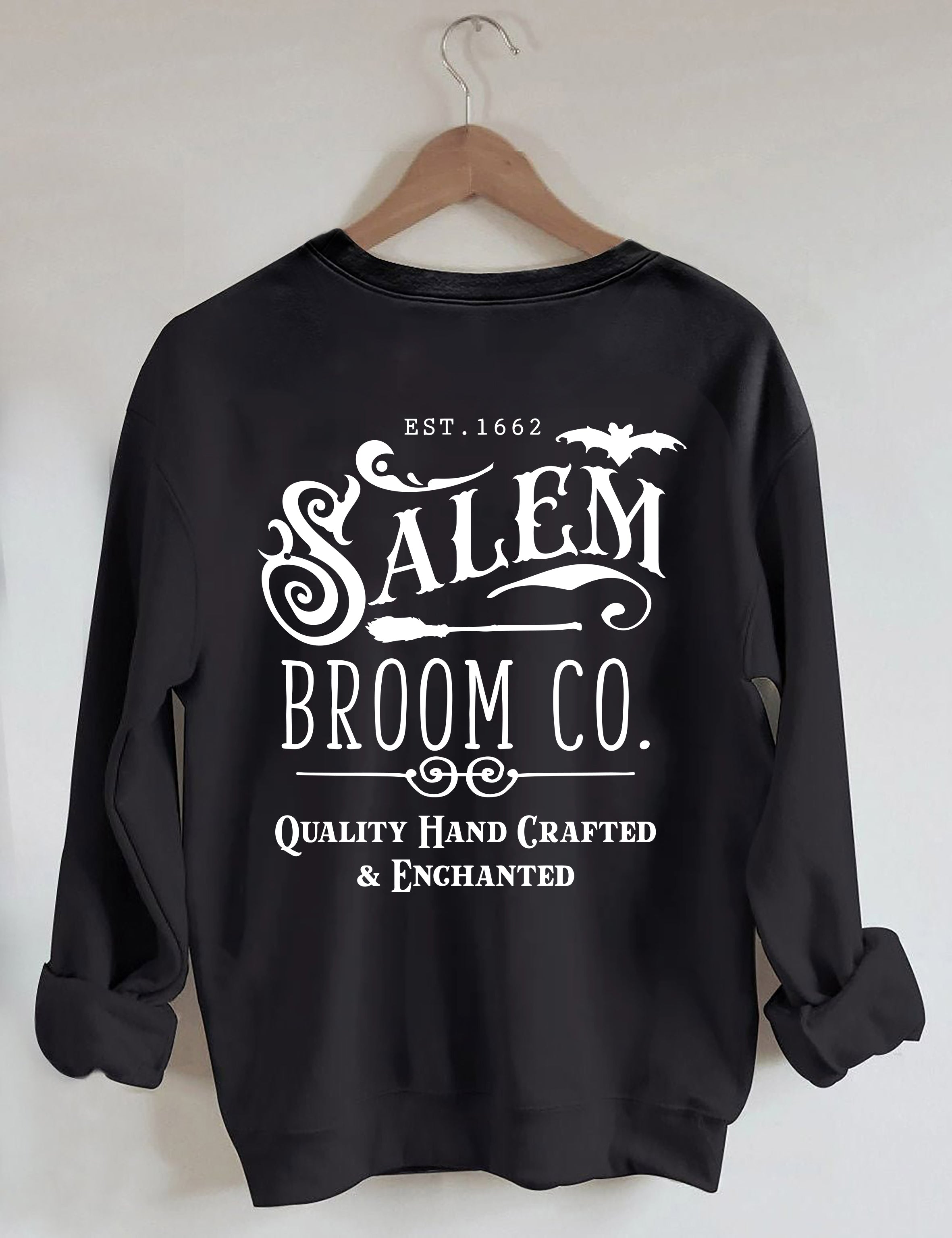 Salem Broom Co Halloween Sweatshirt