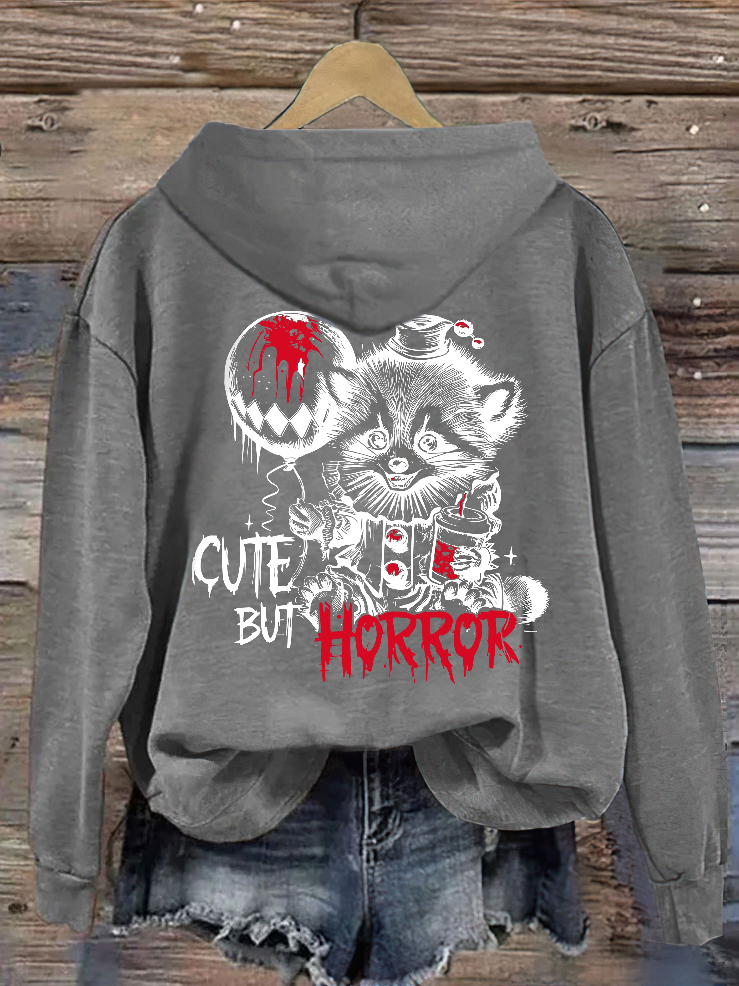 Cute But Horror Halloween Hoodie