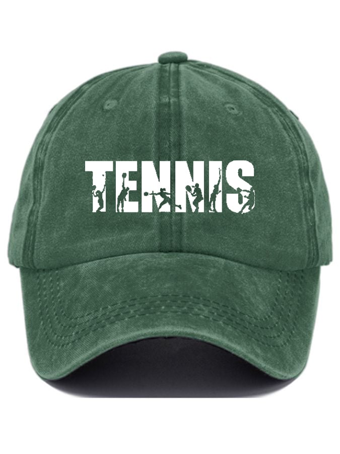 Women's Funny Tennis Print Baseball Cap