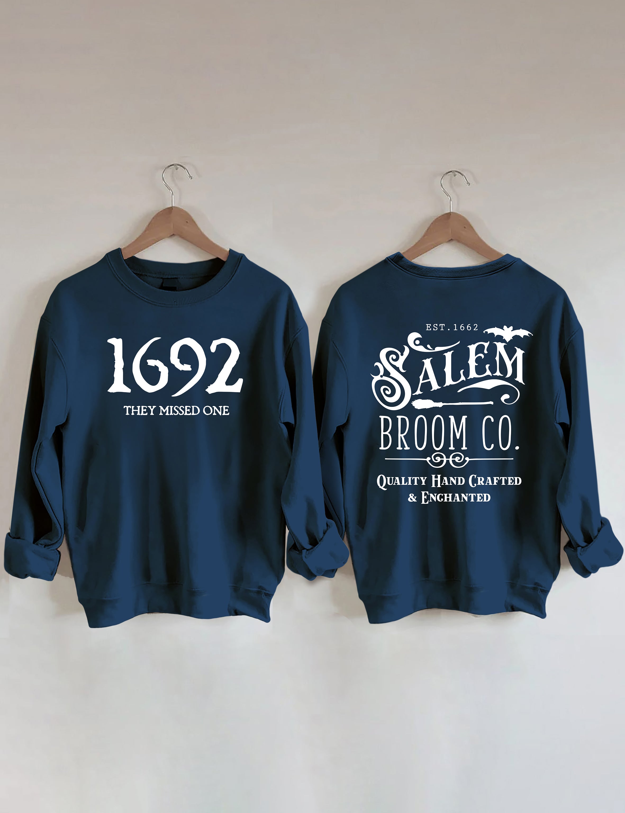 Salem Broom Co Halloween Sweatshirt