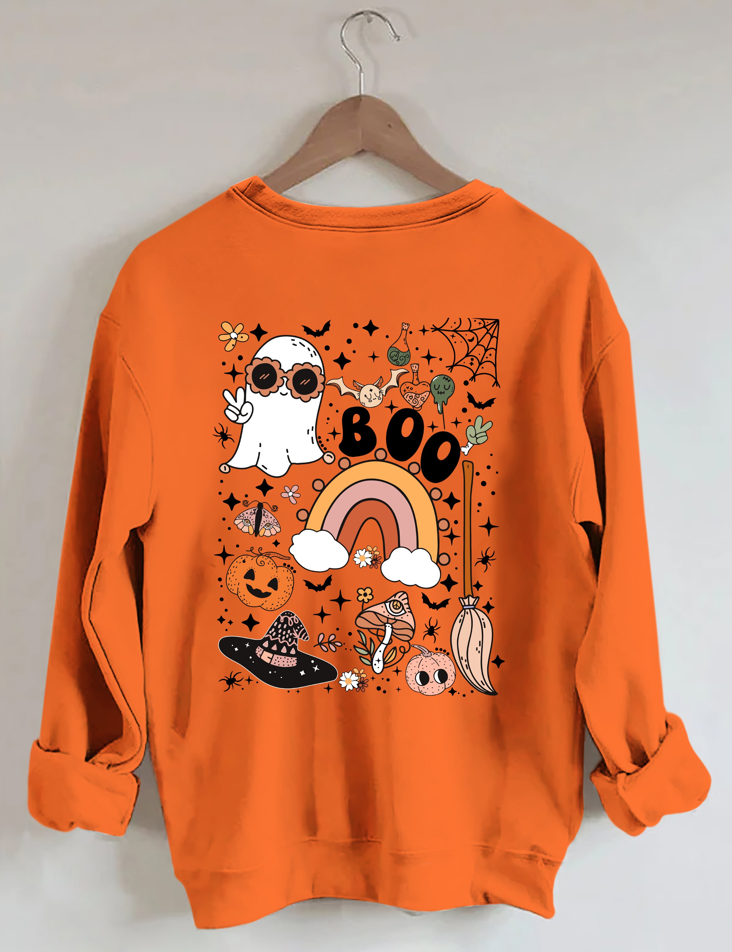 Cute Ghost Halloween Sweatshirt