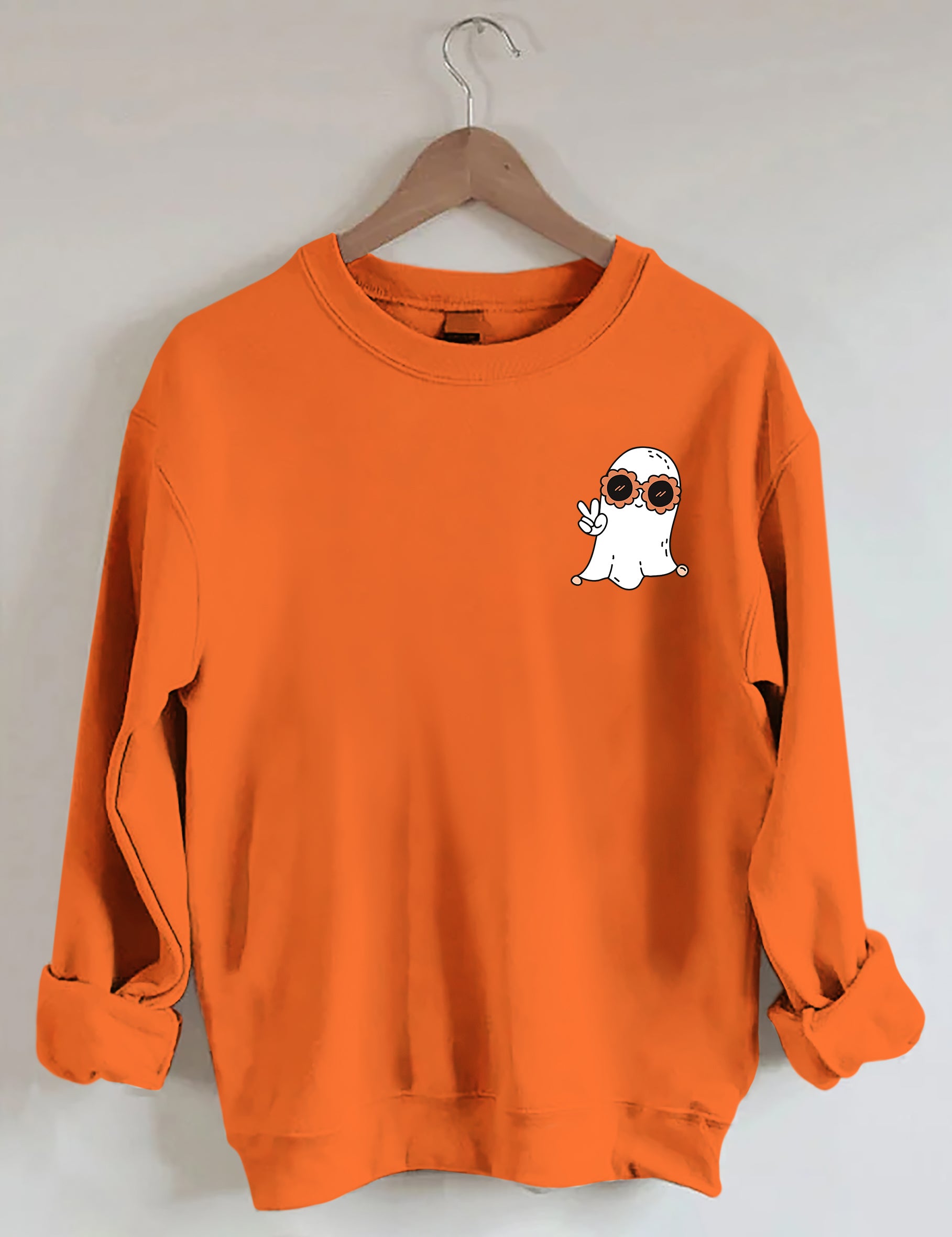 Cute Ghost Halloween Sweatshirt