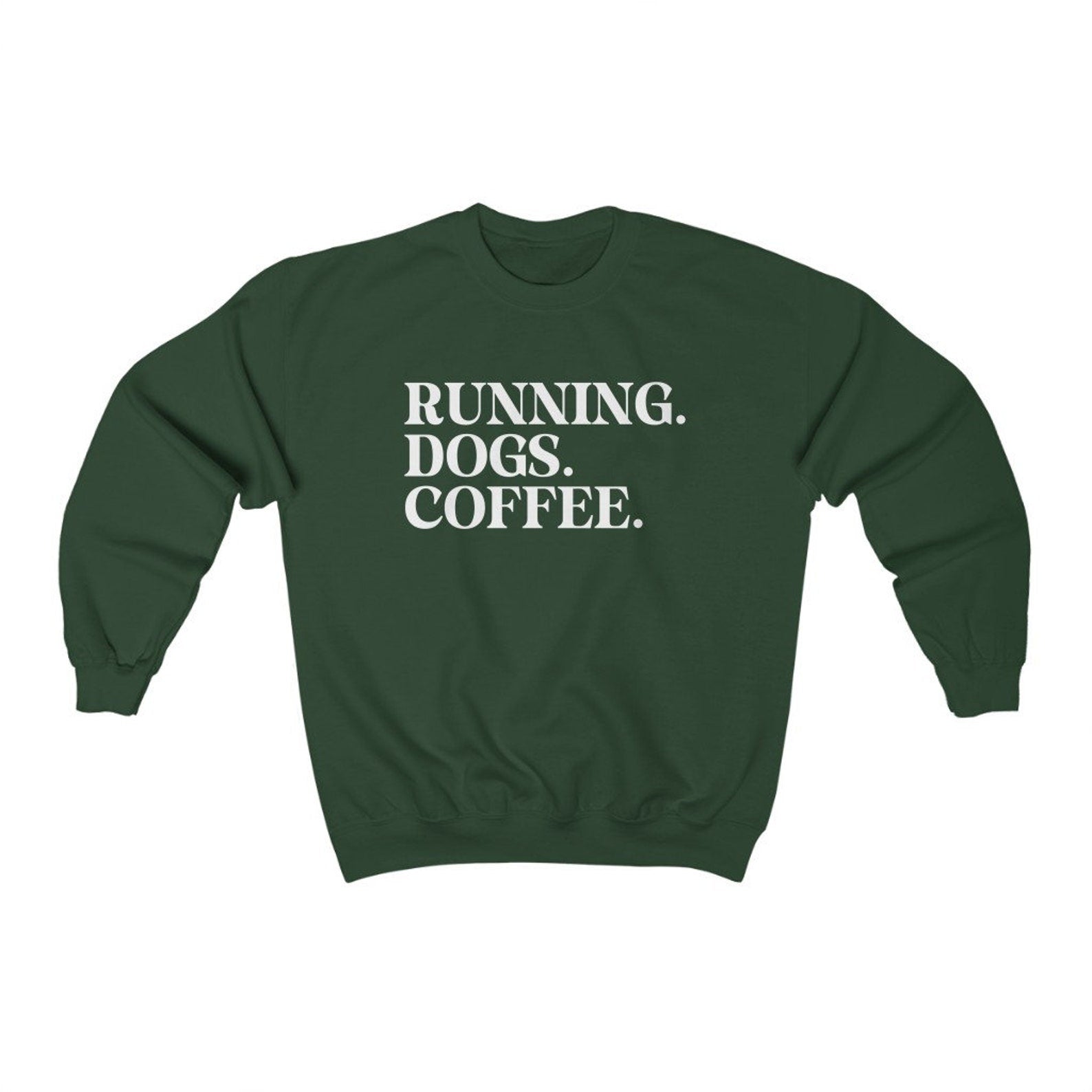 Running Dogs and Coffee Sweatshirt