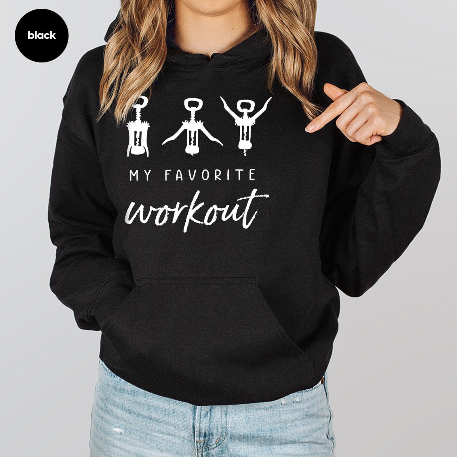 My Wine Workout Hoodie