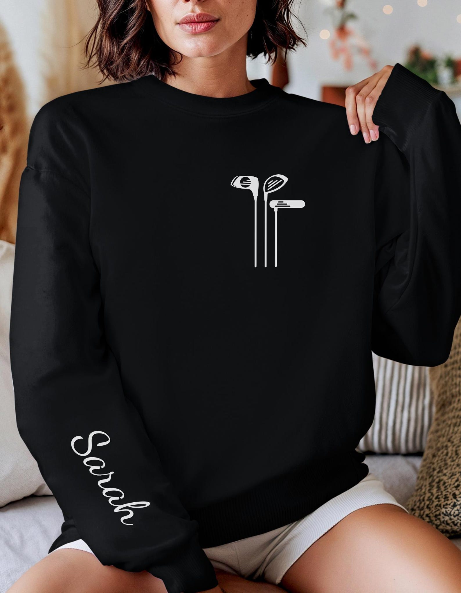 Custom Name Golf Sweatshirt