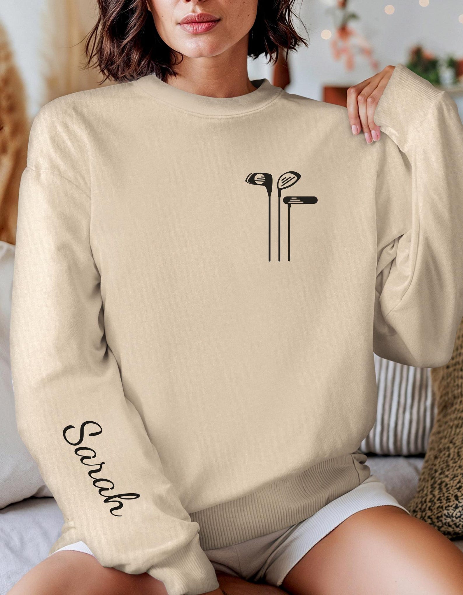 Custom Name Golf Sweatshirt