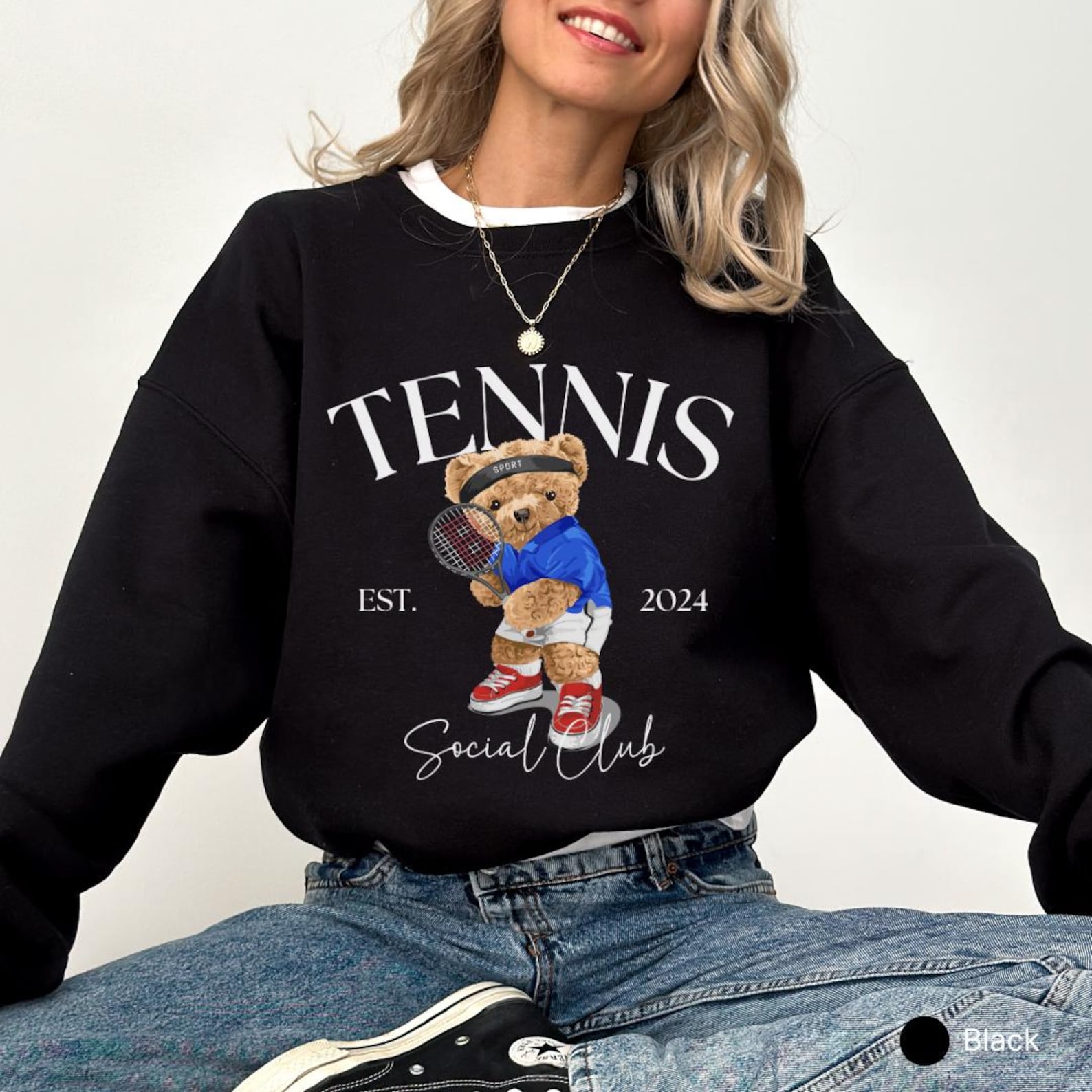 Vintage Tennis Sweatshirt