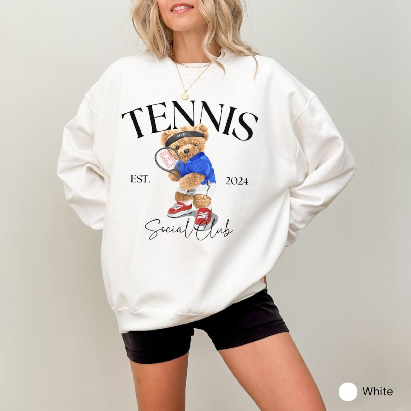 Vintage Tennis Sweatshirt