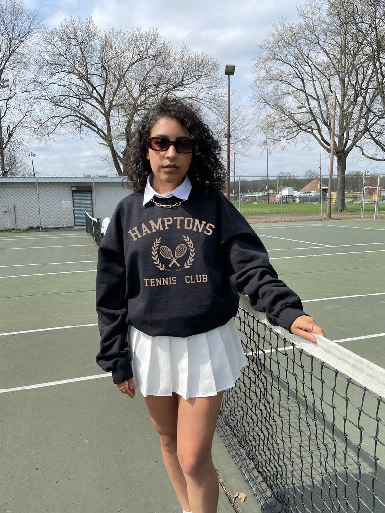 Hamptons Vintage Tennis Sweatshirt