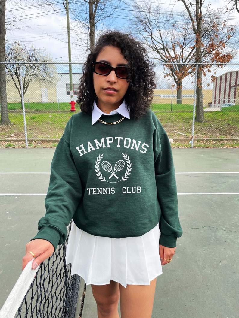 Hamptons Vintage Tennis Sweatshirt