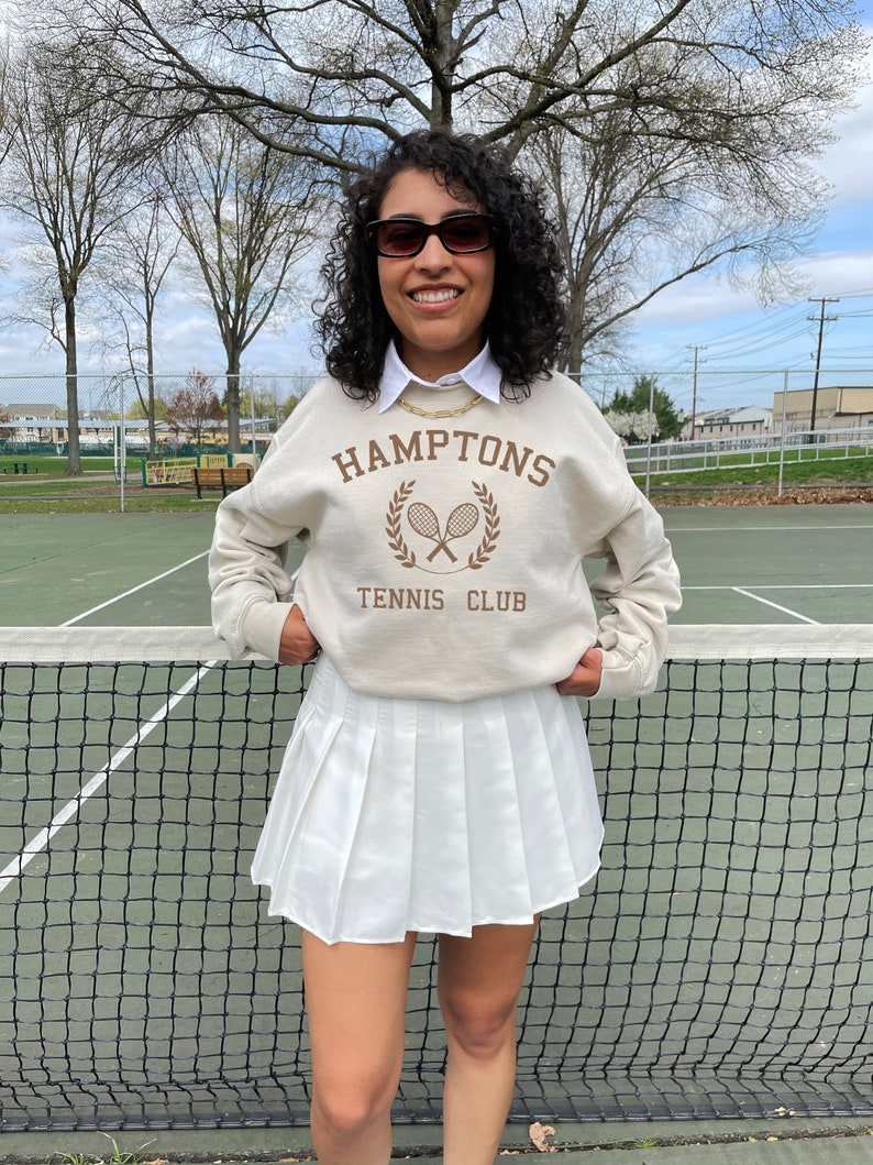 Hamptons Vintage Tennis Sweatshirt