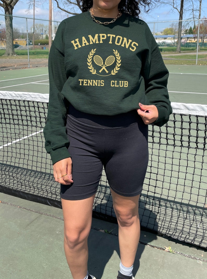 Hamptons Vintage Tennis Sweatshirt