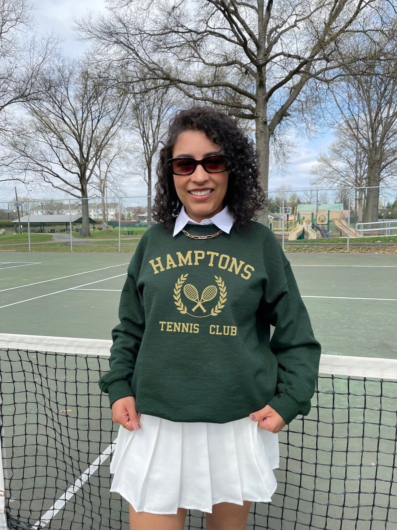 Hamptons Vintage Tennis Sweatshirt