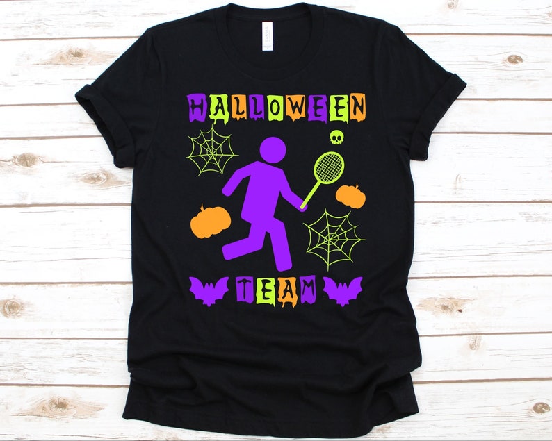 Halloween Tennis Team T-shirts