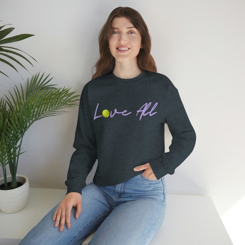 Love all tennis sweatshirt