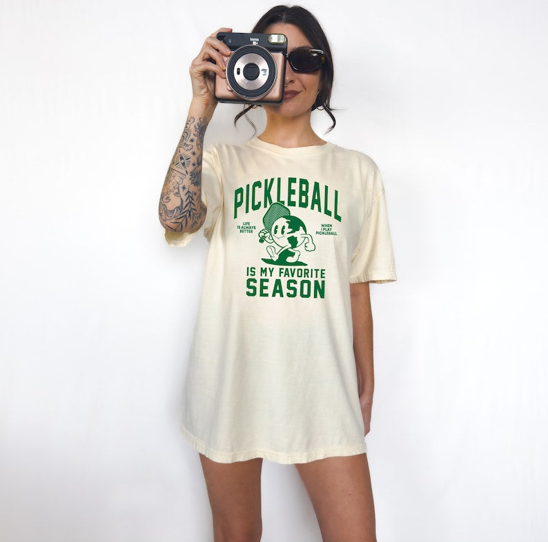 Pickleball Is My Favourite Season T-Shirt