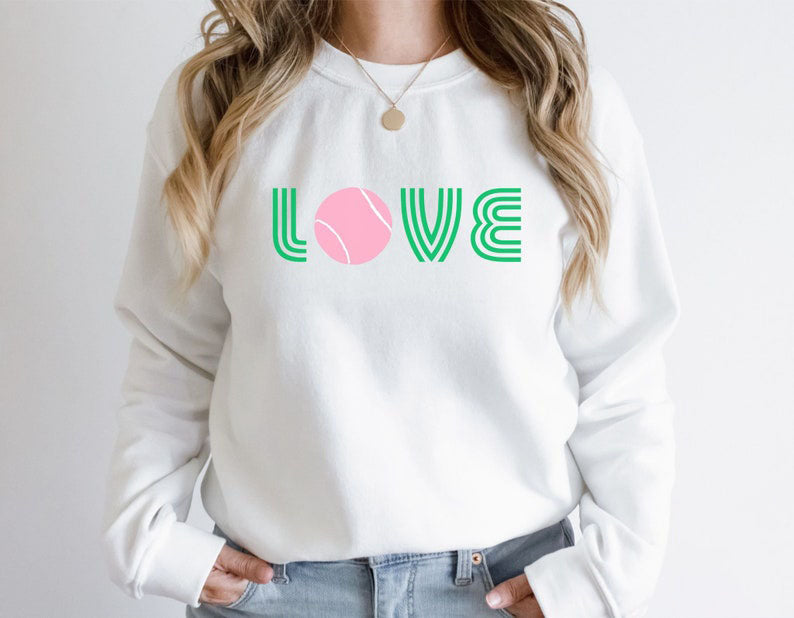 Tennis Love Sweatshirt