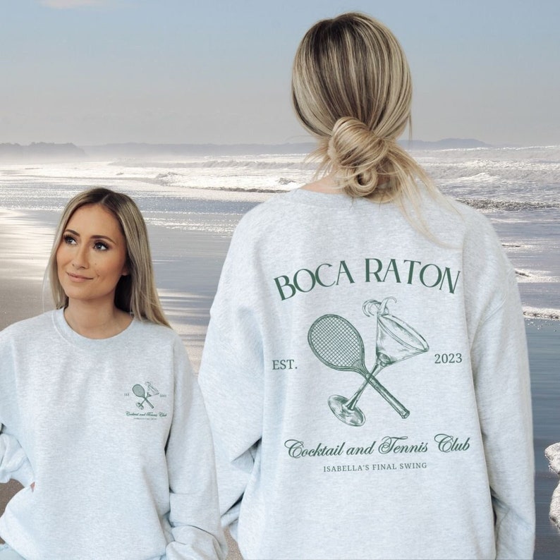 Tennis Bachelorette Sweatshirts