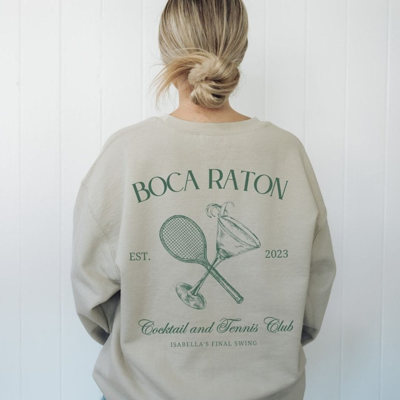 Tennis Bachelorette Sweatshirts