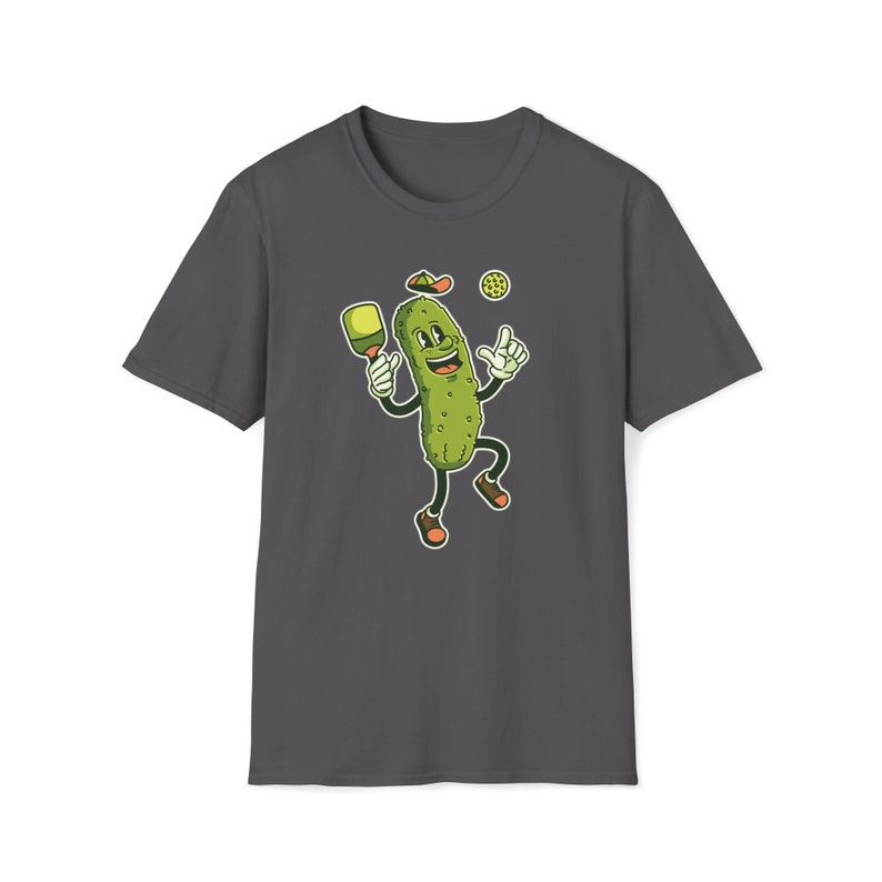 Pickle Playing Pickleball Player T-Shirt