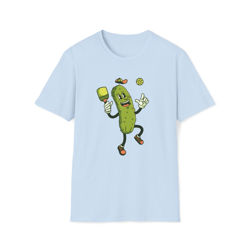 Pickle Playing Pickleball Player T-Shirt