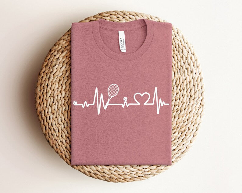 Tennis Heartbeat Sweatshirt