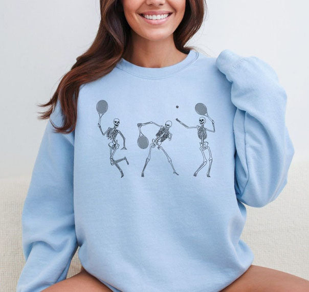 Skeleton Tennis Sweatshirt