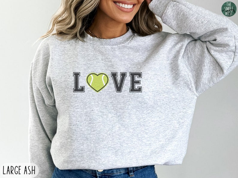 Love Tennis  Sweatshirts