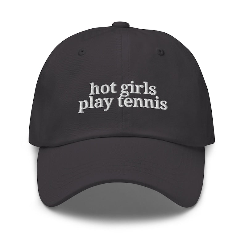 Printed  Hot Girls Play Tennis Hat