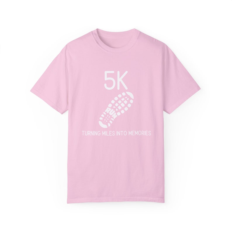 5K Turning Miles Into Memories Running T-Shirt