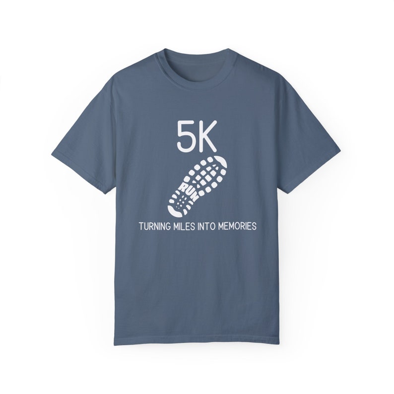 5K Turning Miles Into Memories Running T-Shirt