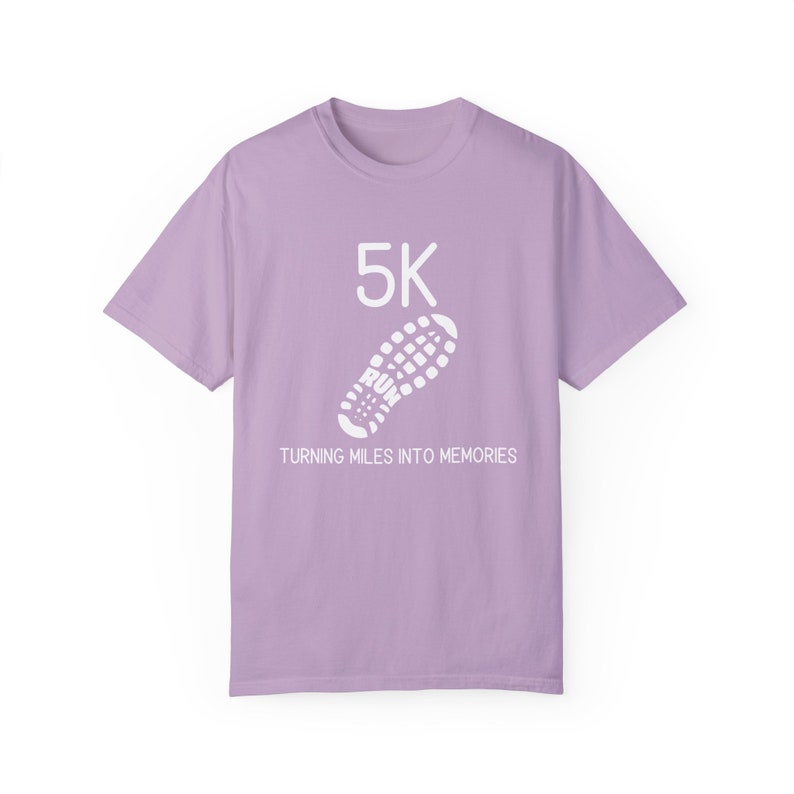 5K Turning Miles Into Memories Running T-Shirt