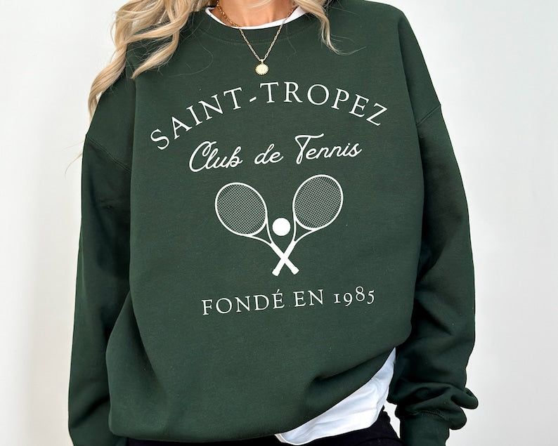 Saint-Tropez Club de Tennis Sweatshirt