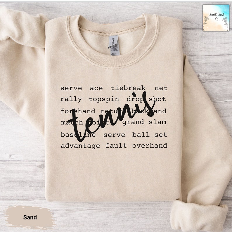 Cute Tennis Sweatshirt