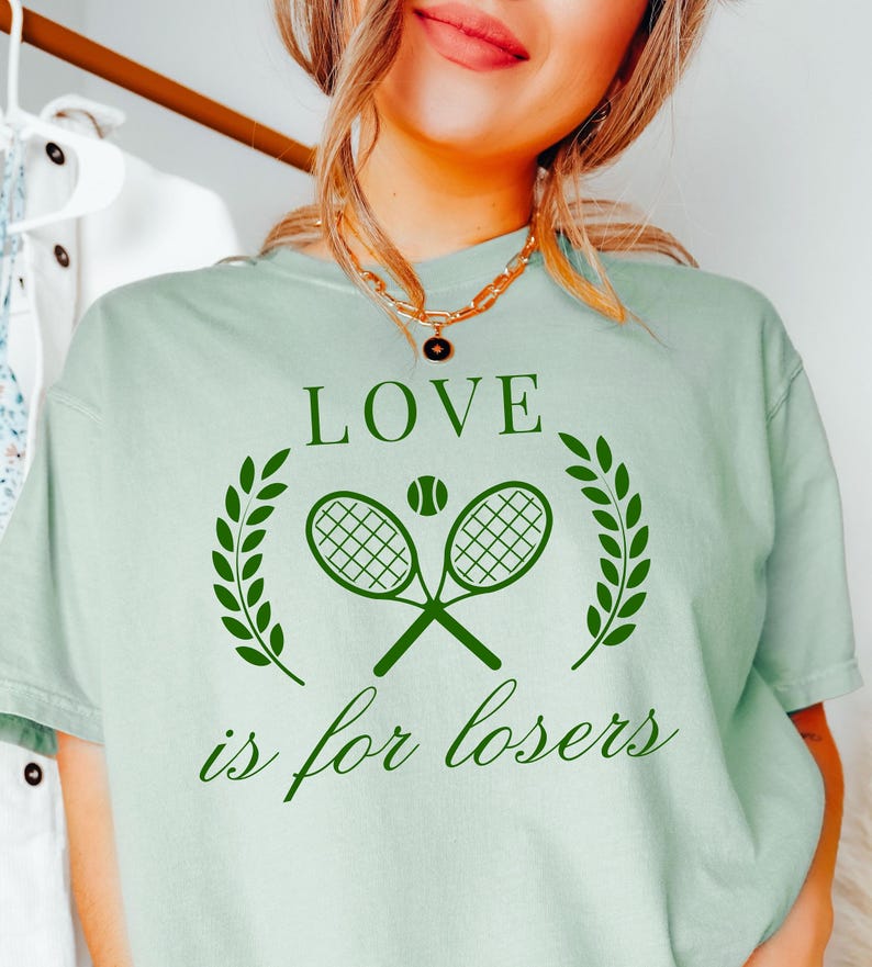 Love Is For Losers Tennis T-Shirt