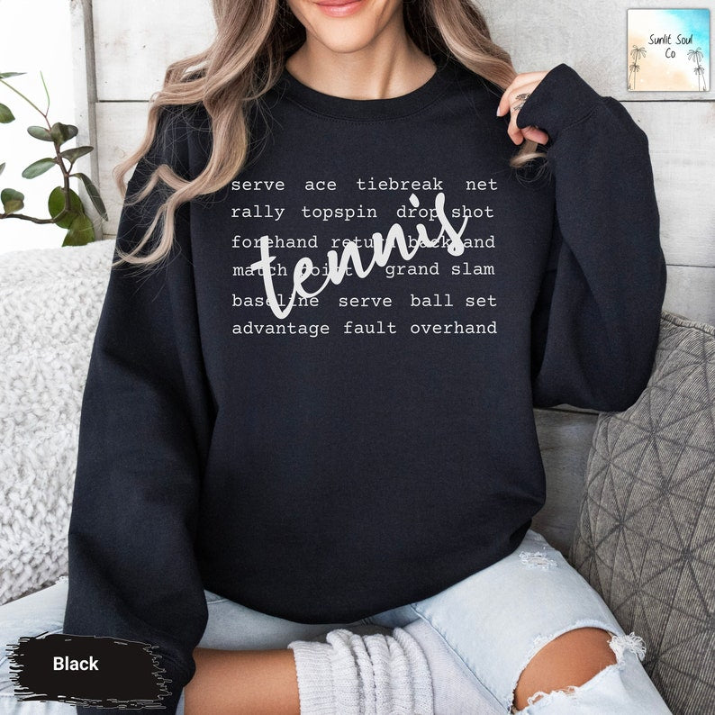 Cute Tennis Sweatshirt