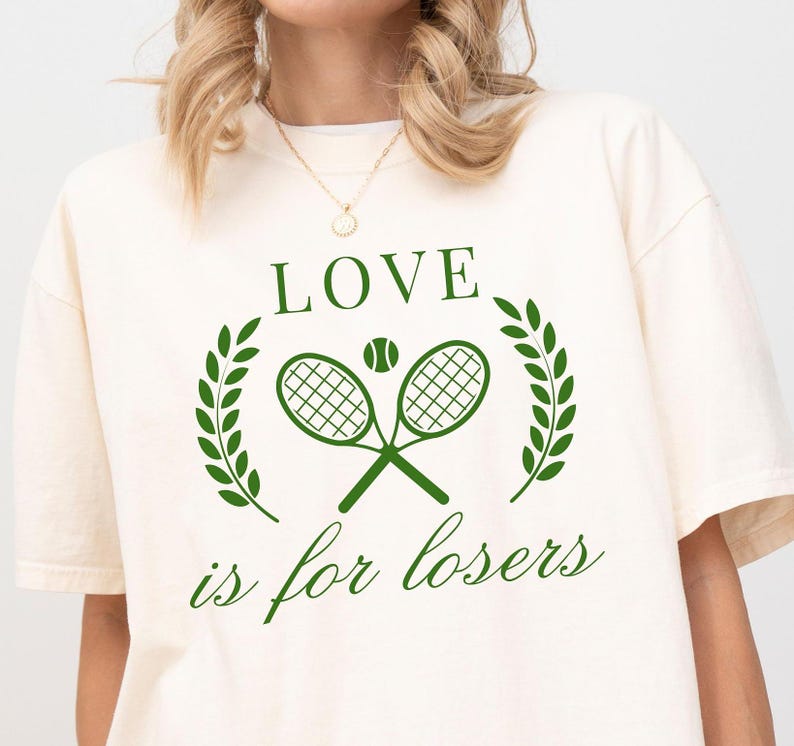 Love Is For Losers Tennis T-Shirt