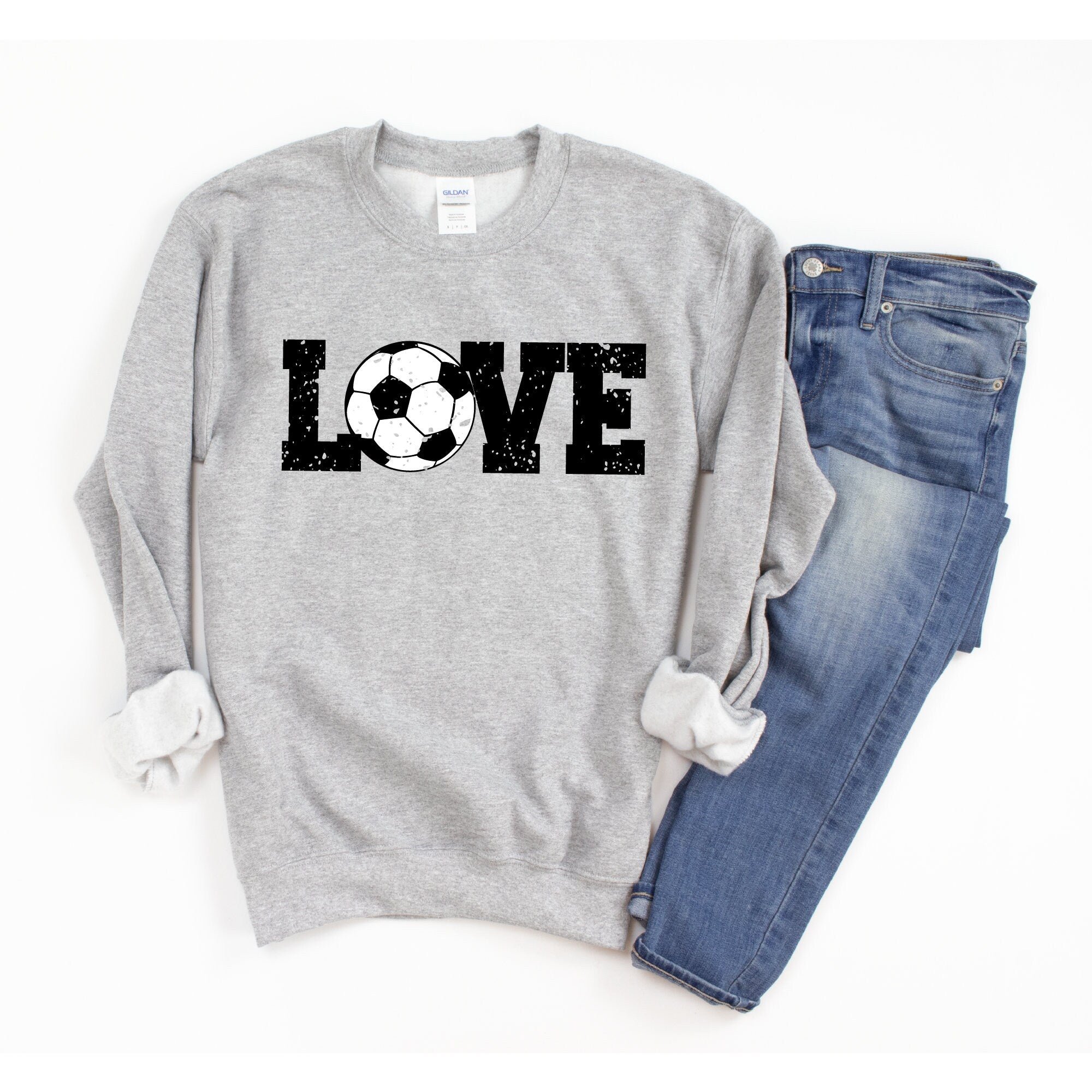 Love Soccer Sweatshirt