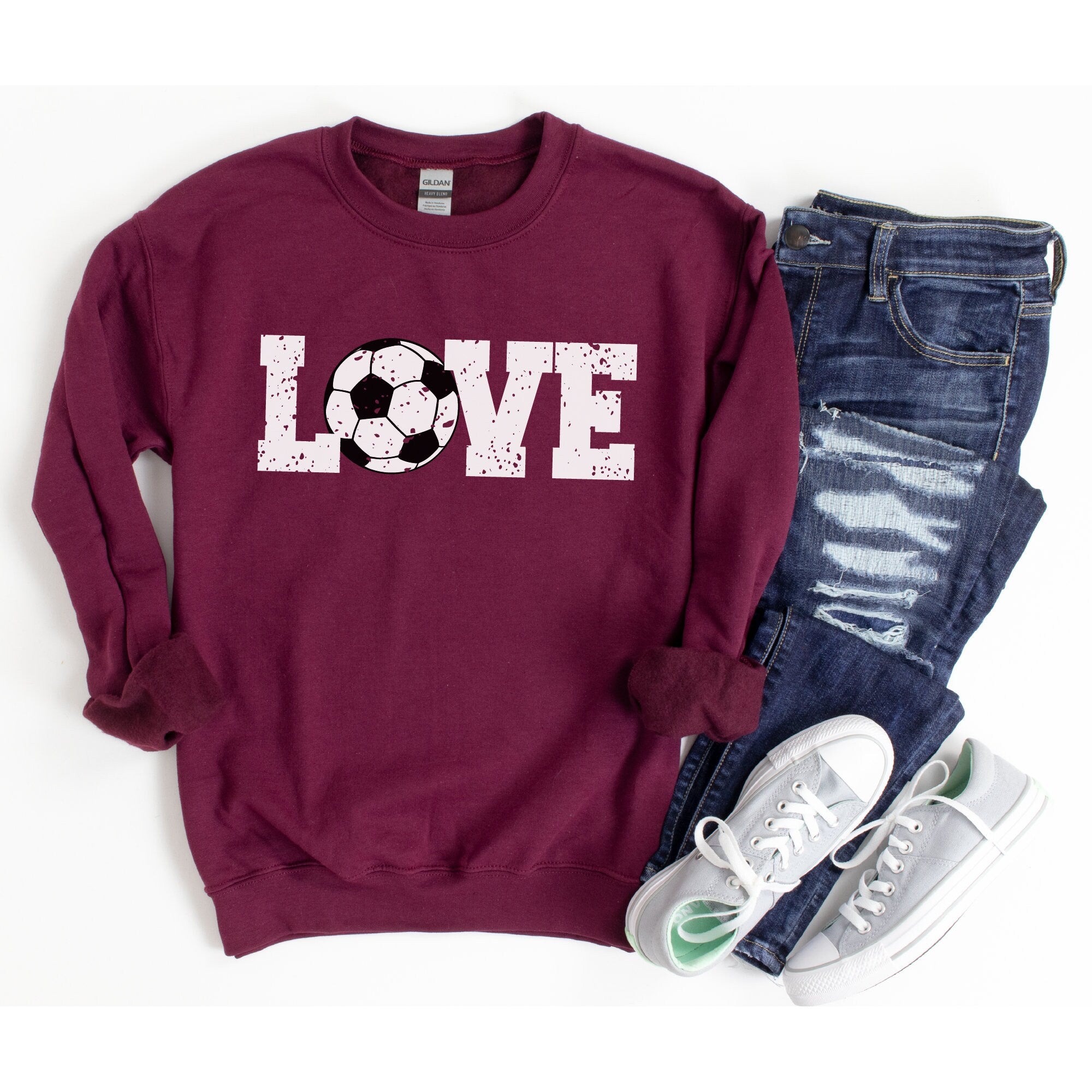 Love Soccer Sweatshirt