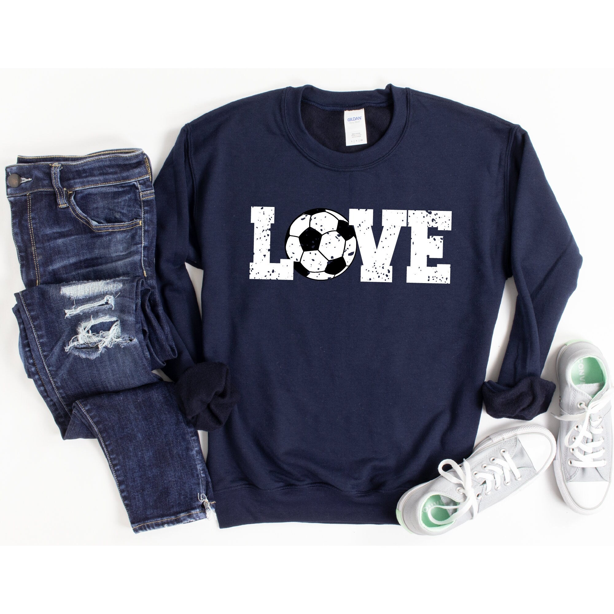 Love Soccer Sweatshirt