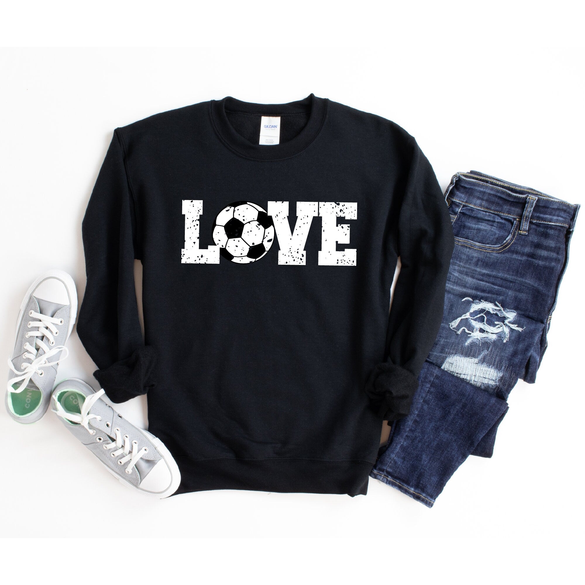 Love Soccer Sweatshirt