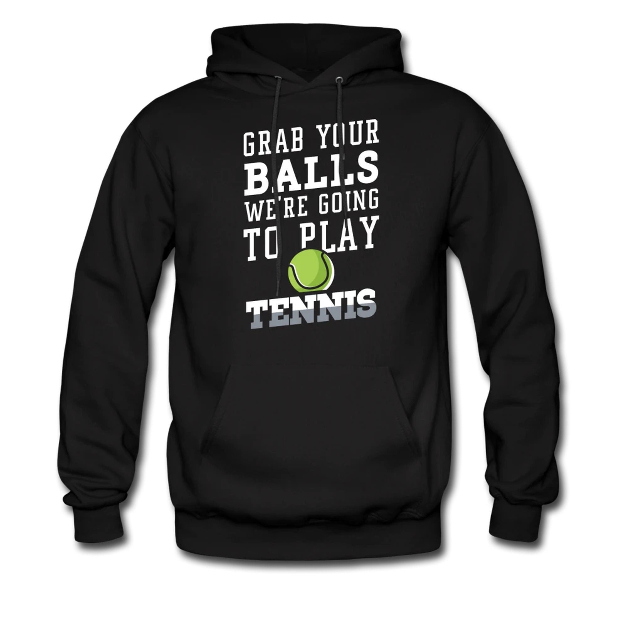 Funny Tennis Playing Hoodie