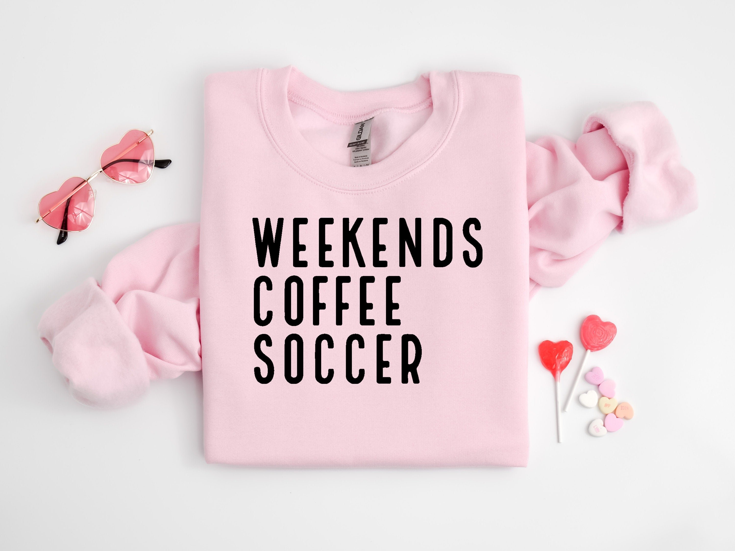 Weekend Coffee Soccer Sweatshirt