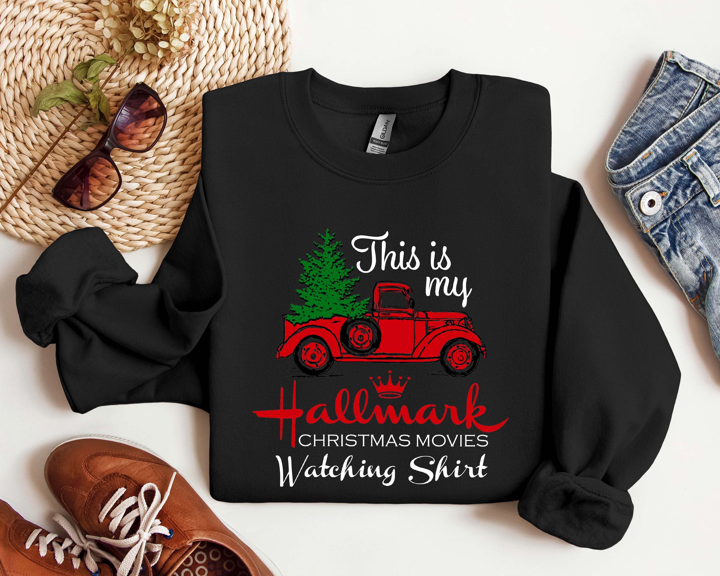 This is My Hallmark Christmas Movie Watching Sweatshirt