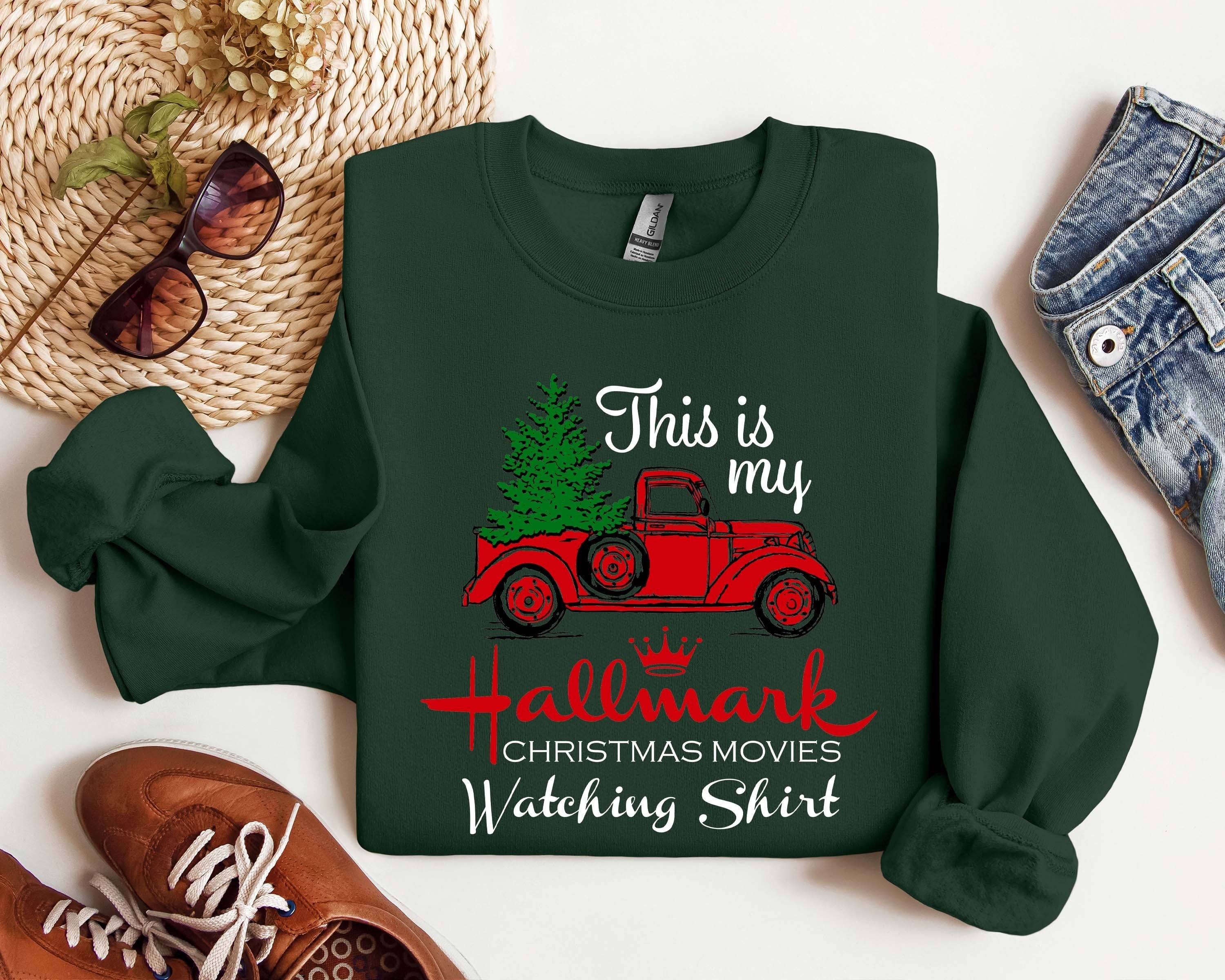 This is My Hallmark Christmas Movie Watching Sweatshirt