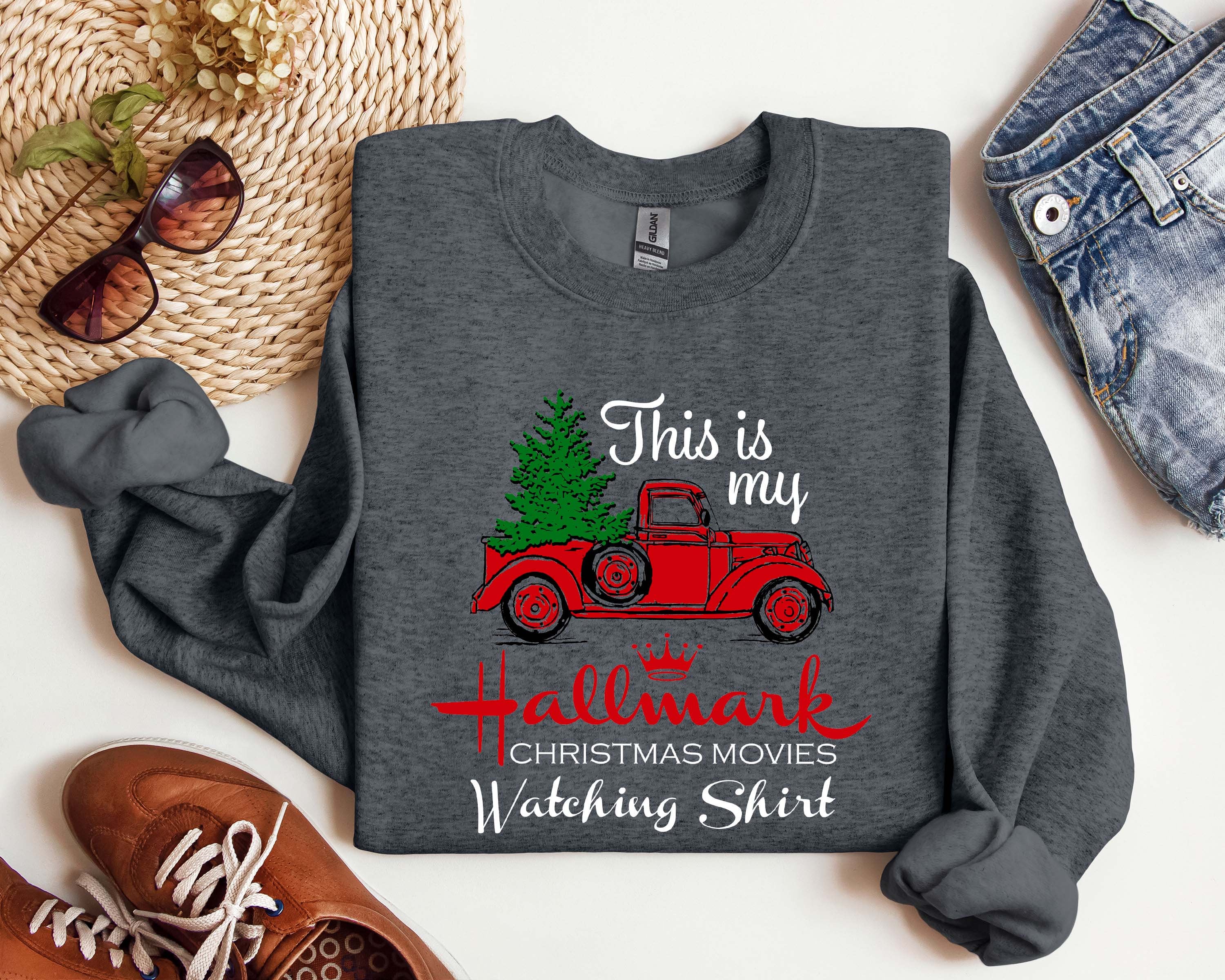 This is My Hallmark Christmas Movie Watching Sweatshirt